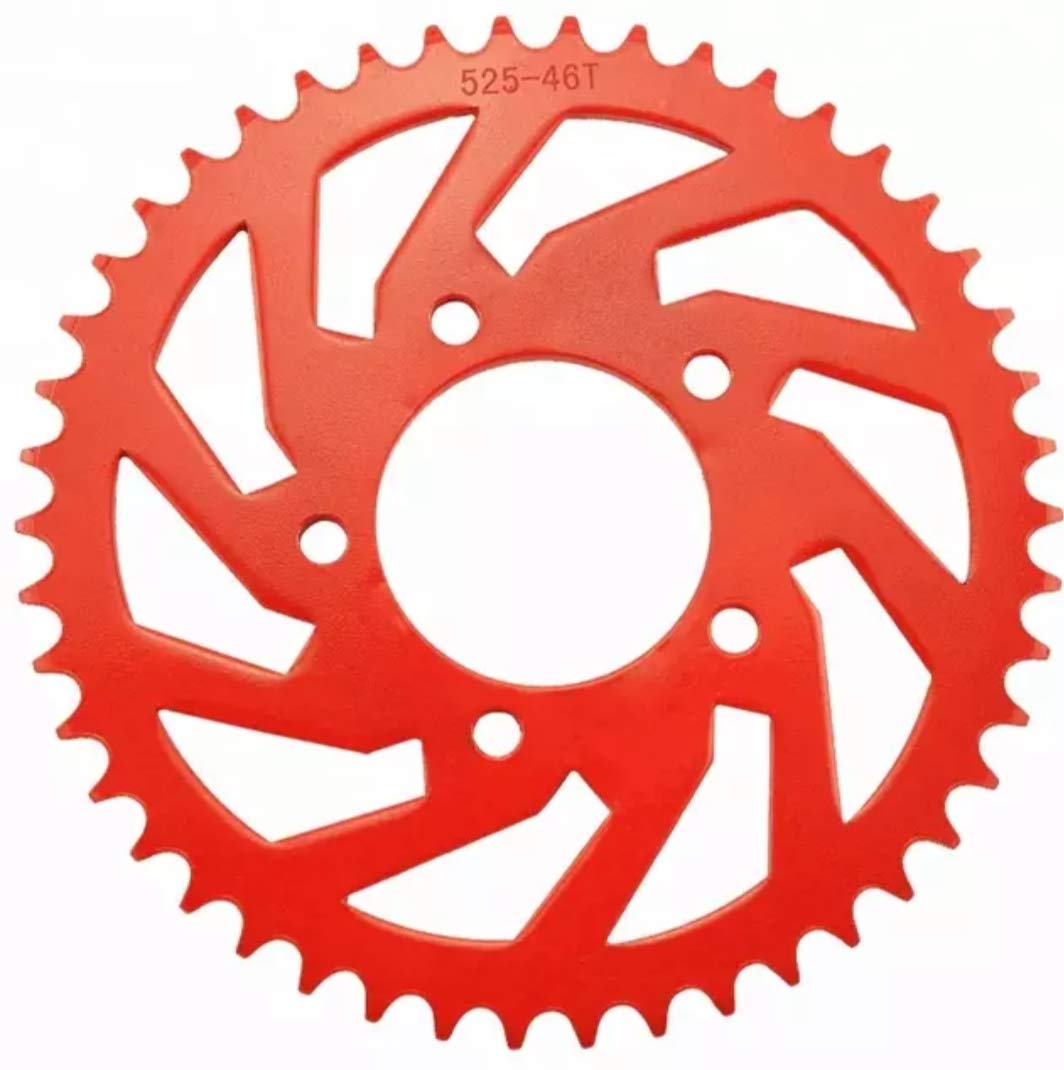 Benelli 600i/ GT600 Compatible Sprocket Set - Red