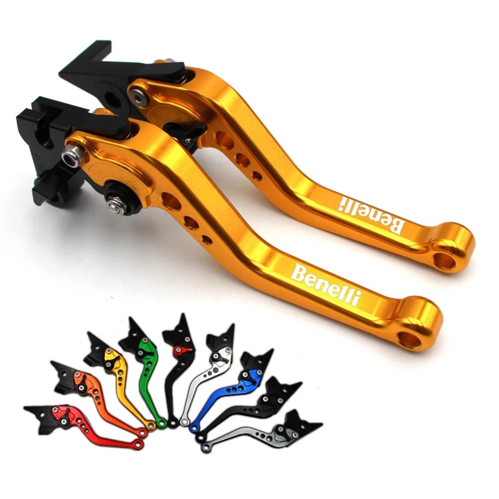 Benelli TNT 300/ 302/ TNT 600i/ TNT 899/ GT600 Long 6 Steps Adjustable Brake & Clutch Levers - Golden