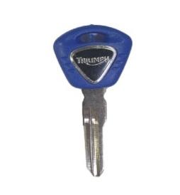Blank Key For Triumph - Blue