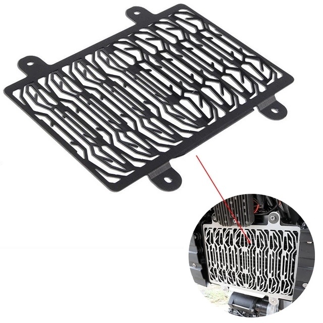 BMW G310 Steel Radiator Guard/ Water Tank Net - Black