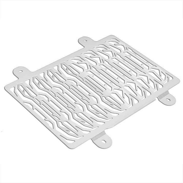 BMW G310 Steel Radiator Guard/ Water Tank Net - Silver