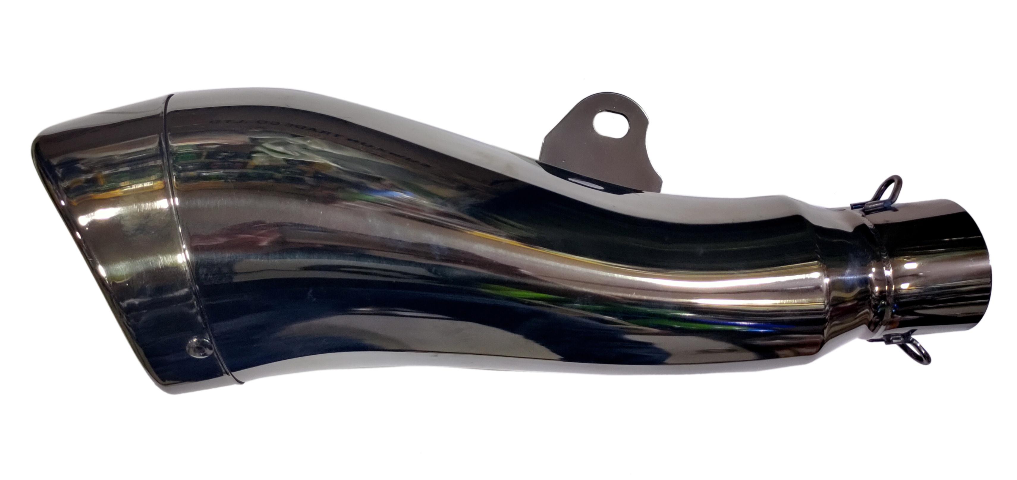 Cobra Style 51 MM Inlet Stainless Steel Universal Slip-On With DB Killer Mid Size - Metal