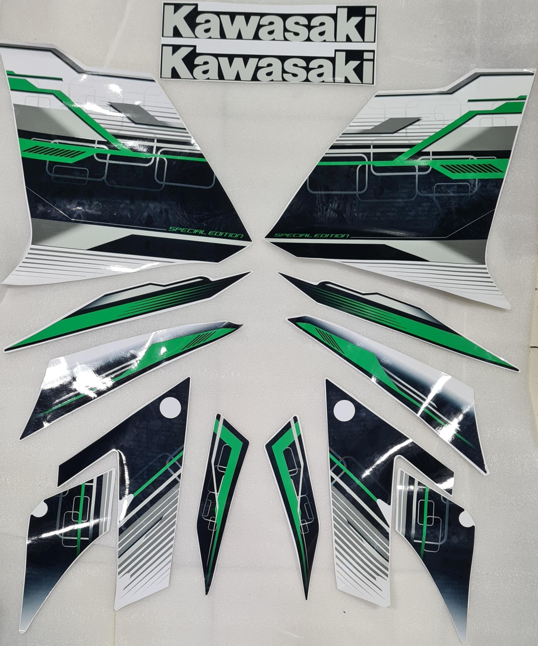 Aftermarket Ferring Sticker Suitable for kawasaki Ninja 300 Full Green Model