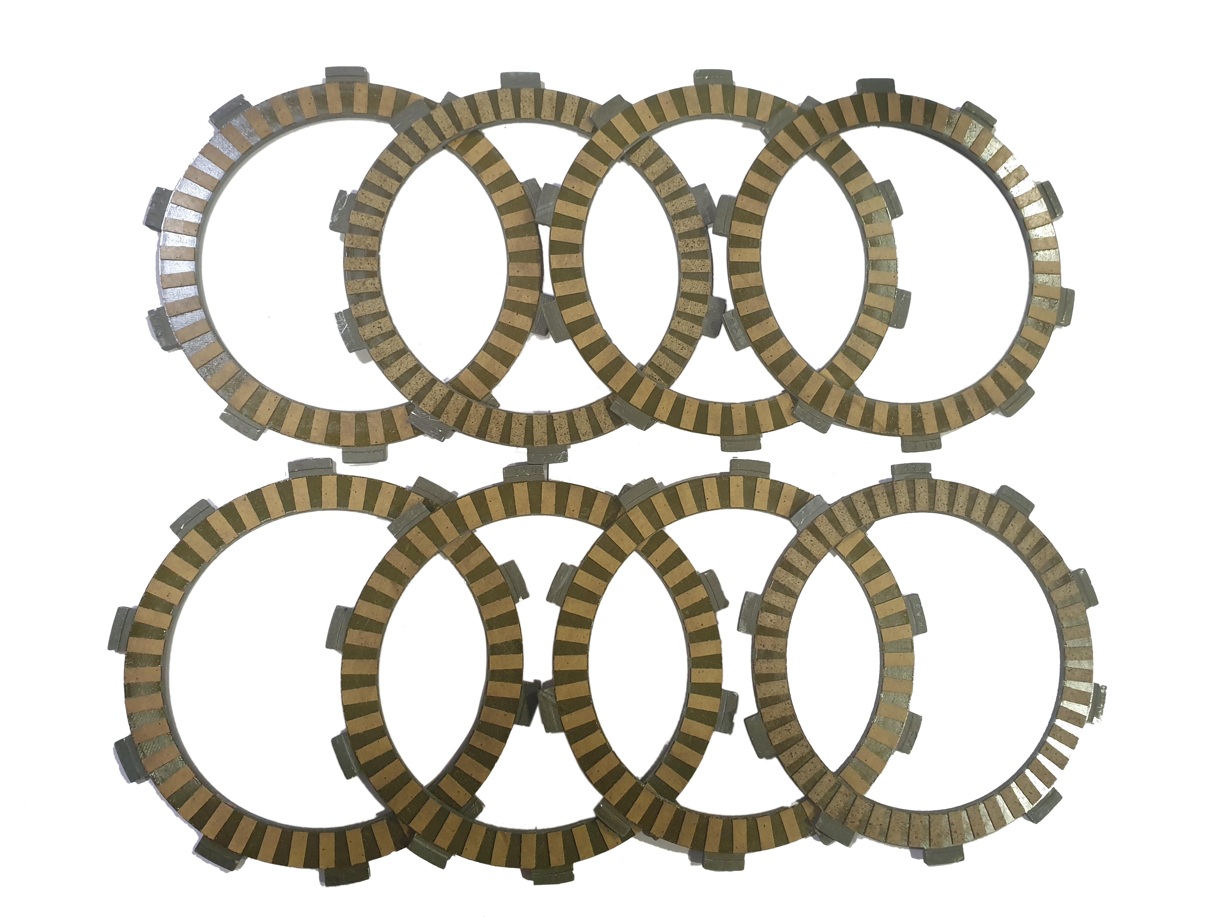 Harley Davidson Street 750 Set of 8 Compatible Clutch Plates