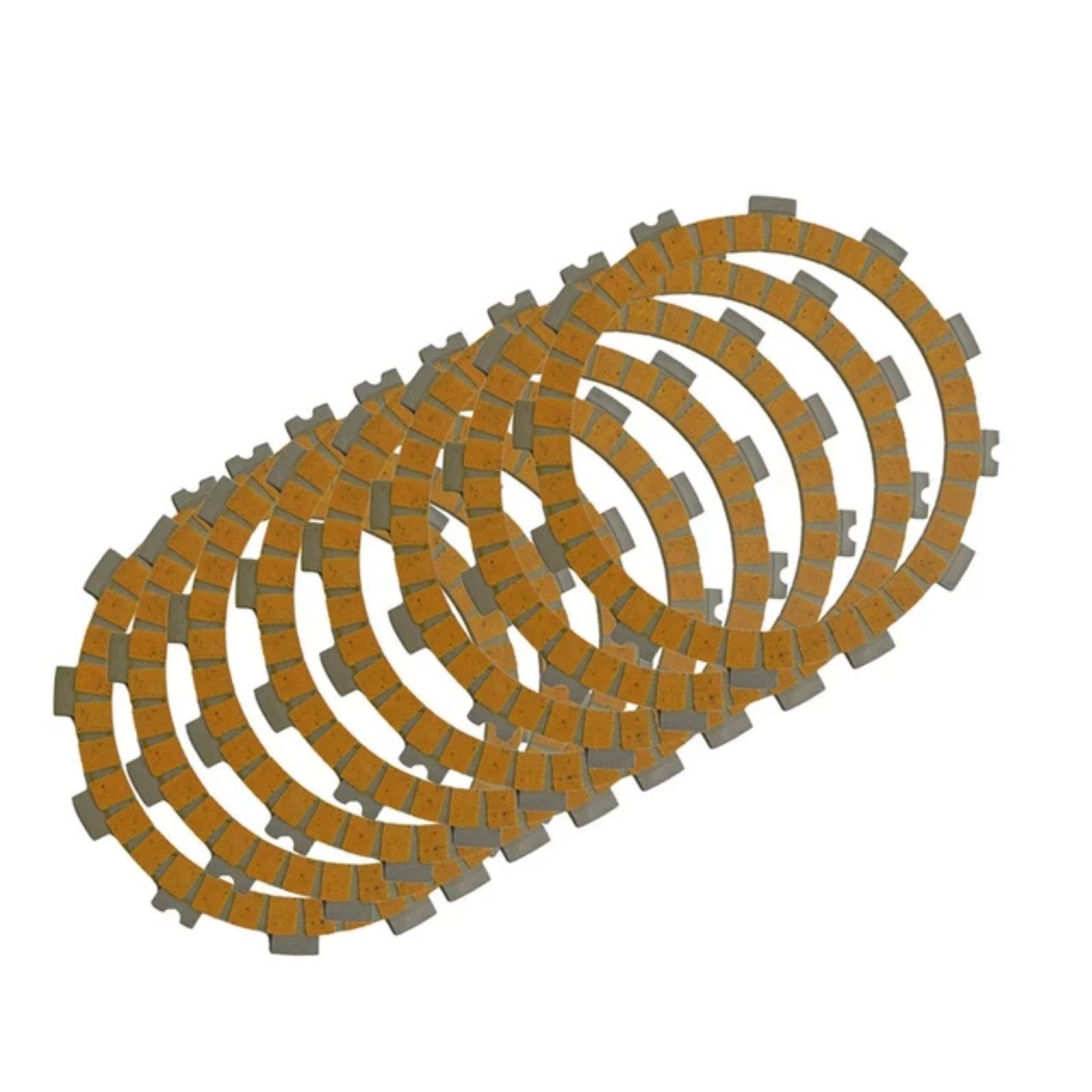 High Quality Paper Based Clutch Plates Suitable for Suzuki GSX600 2006-2007 Set of 7 Clutch Plates & 1 Friction
