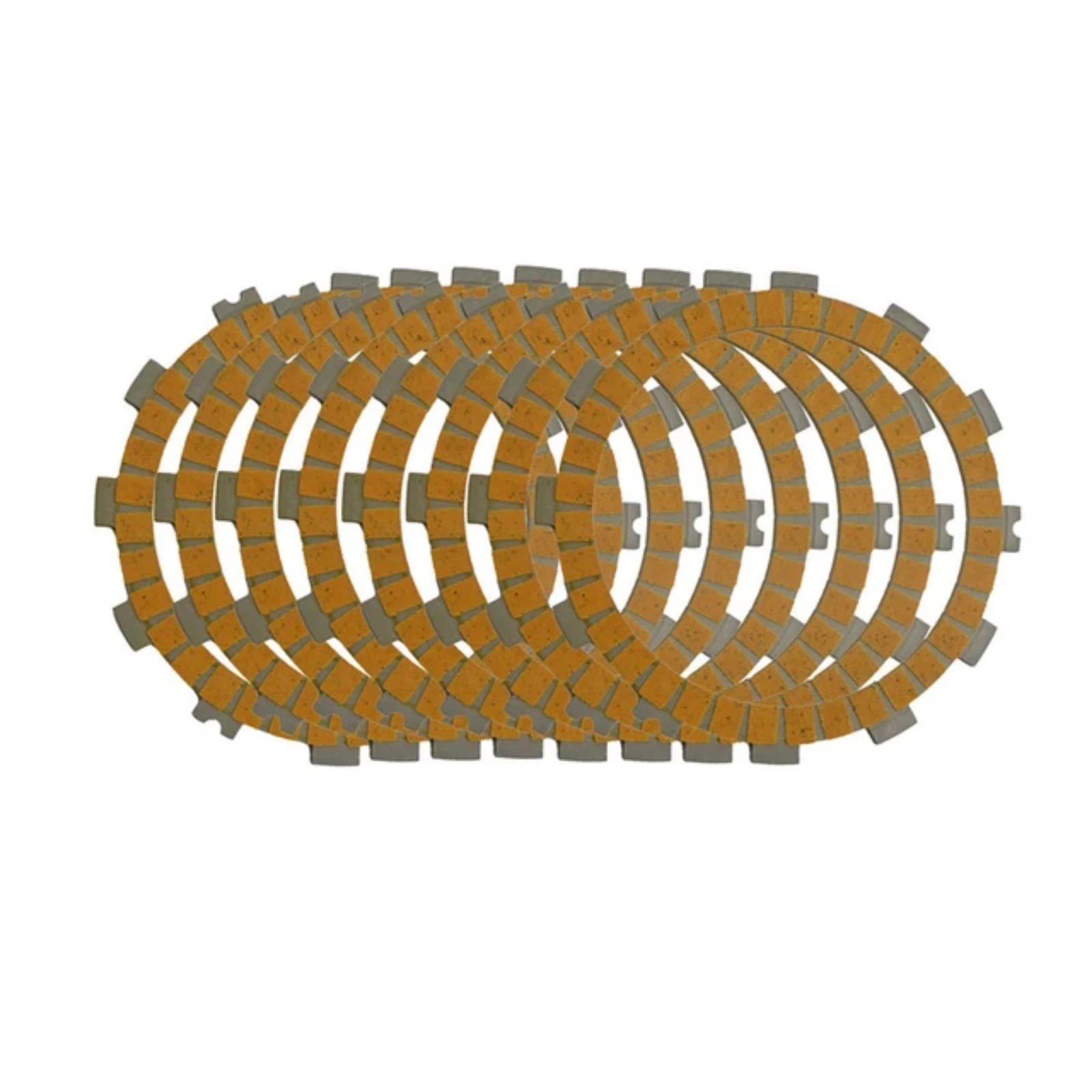 High Quality Paper Based Clutch Plates Suitable for Suzuki GSX600 2006-2007 Set of 7 Clutch Plates & 1 Friction