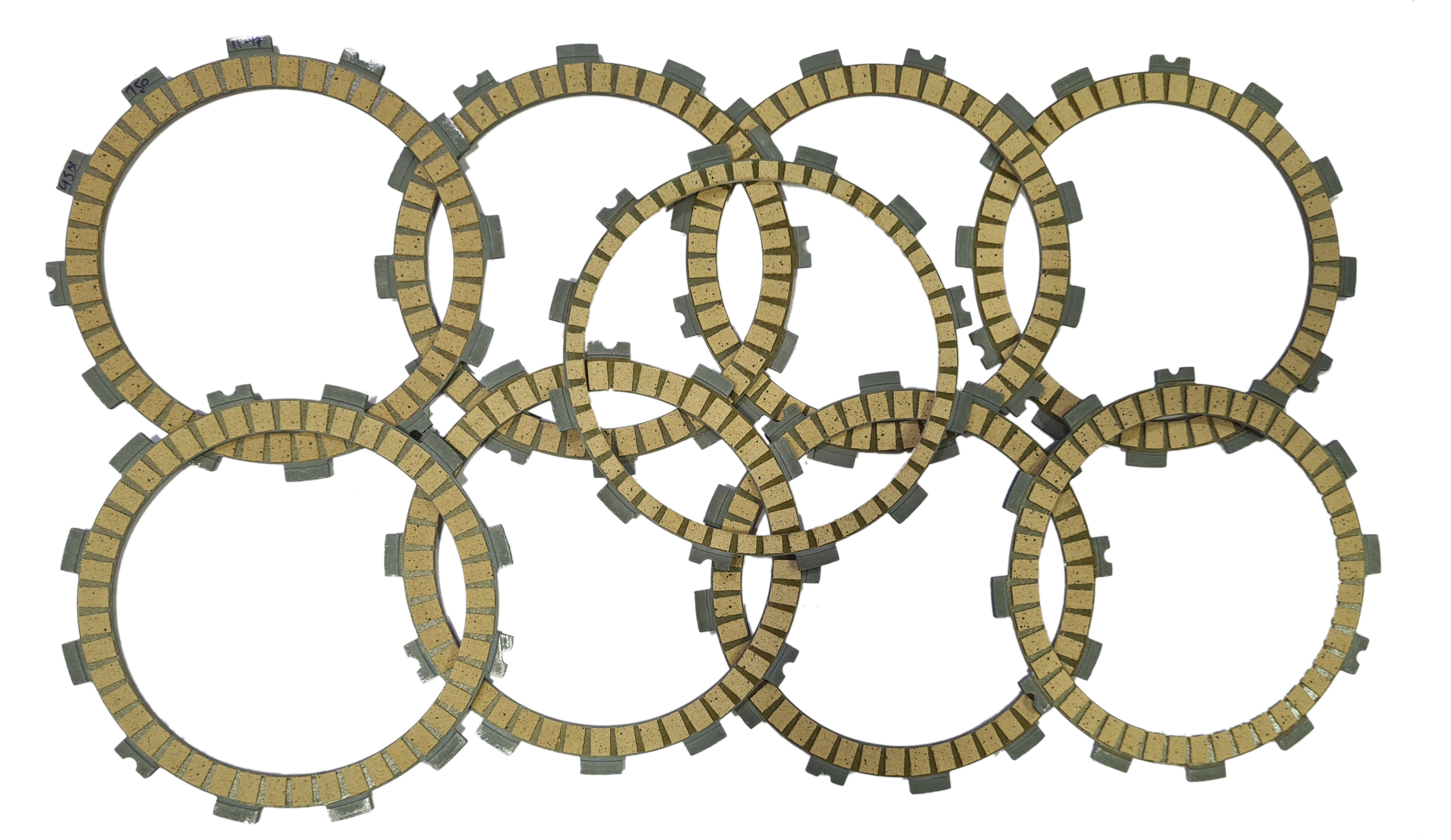 High Quality Paper Based Clutch Plates Suitable for Suzuki GSX750 2011-2017 Set of 8 Clutch Plates & 1 Friction