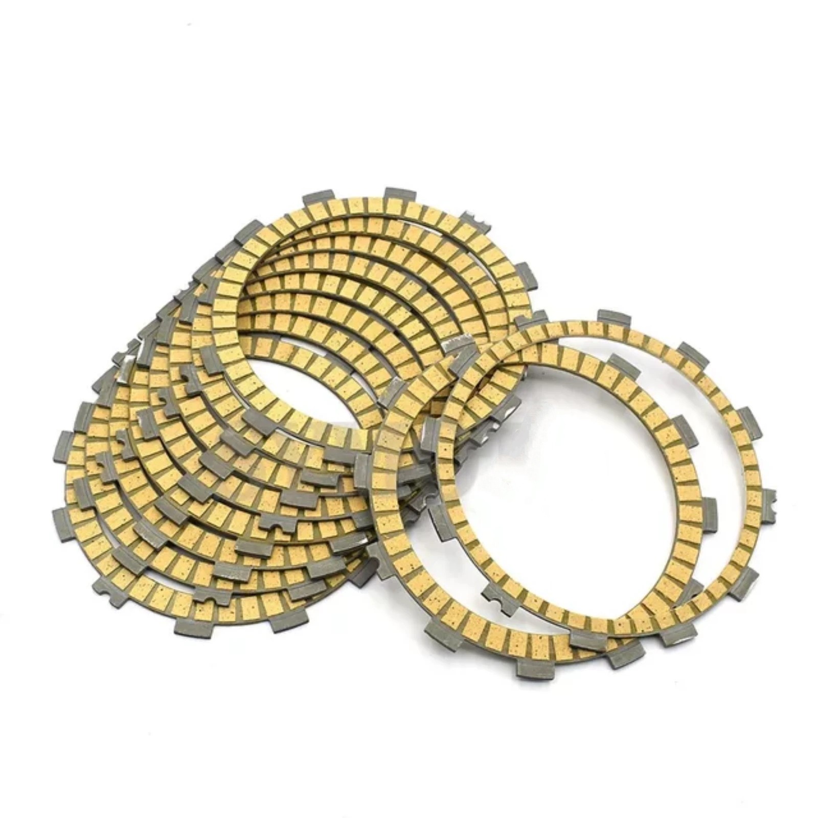 High Quality Paper Based Clutch Plates Suitable for Suzuki GSXR1000 2005-2008 Set of 9 Clutch Plates & 1 Friction