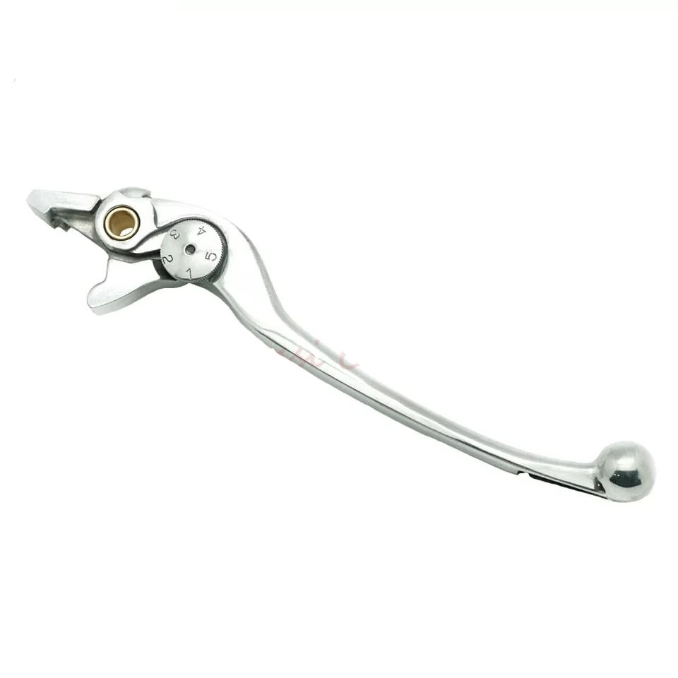 Hyosung GT250R/GTR250/Comet/Aquila/GV250/GT650R/GTR650/GT650N Aquila Pro/ST7/GV650/Kawasaki Z800/Hayabusa 5 Way Adjustable Chrome Front Brake Lever