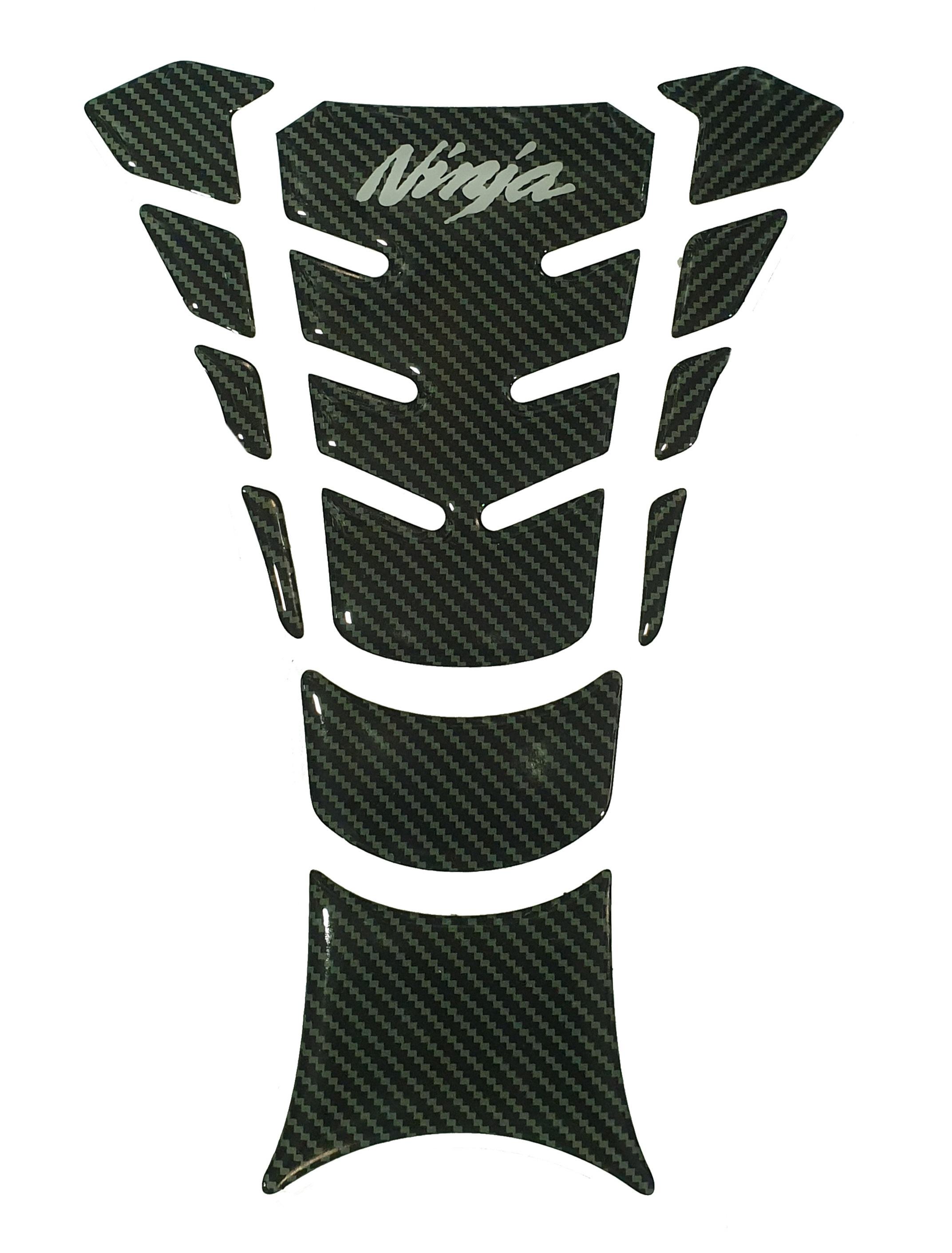 Kawasaki Ninja 250R/ 300/ Z250 Tank Pad Combo Carbon Fibre Long
