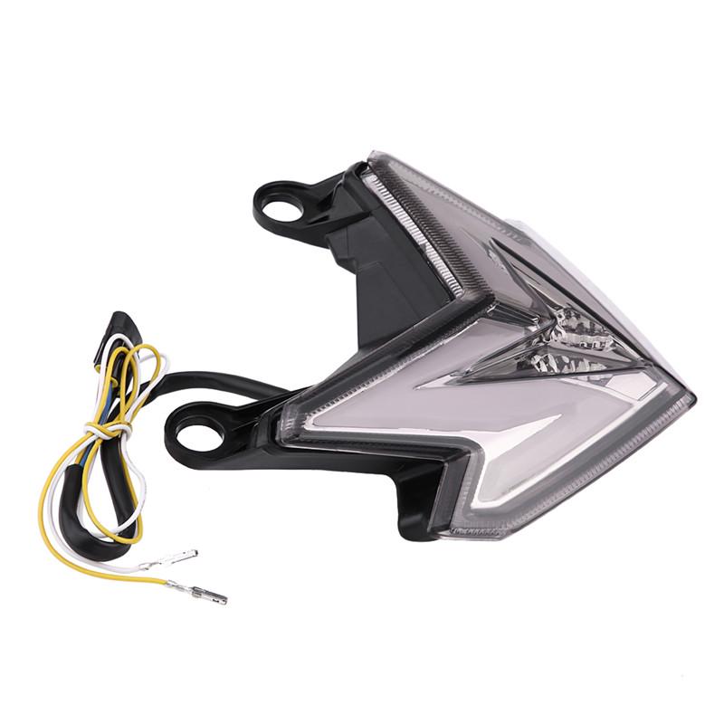Kawasaki Z800 Aftermarket Integrated Smoked Tail Lamp