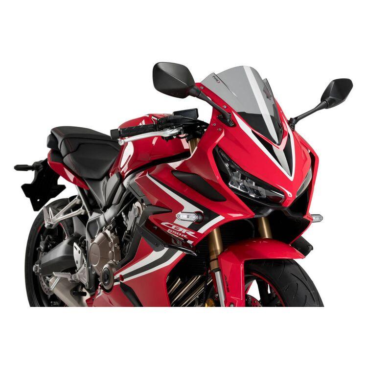 Downforce Spoilers/ Side-mount winglets for Honda CBR650R - Black