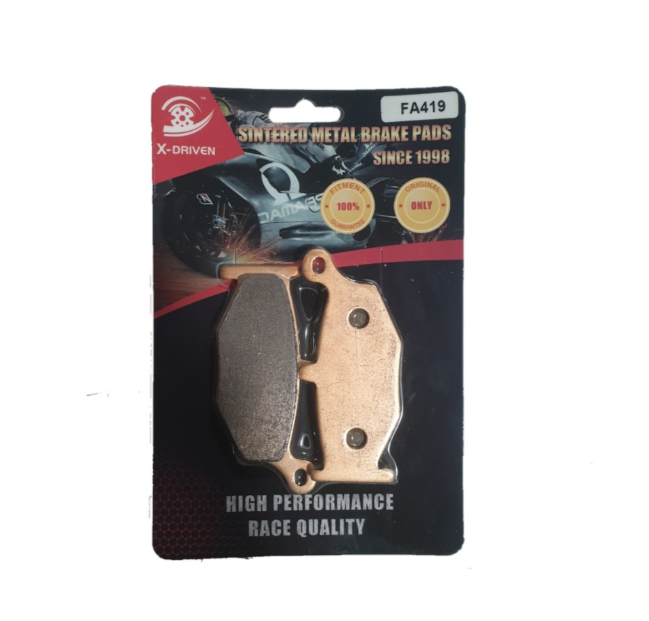 FA419 Rear Brake Pad Suitable For For Suzuki HAYABUSA GSX1300R 2008 onwards GSXR600 GSXR750 2006-2010 GSXR1000 2007-2008 DL1000 2014-2018 - Sintered