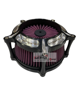High-Performance Washable/Reusable Air Filter Suitable for Harley Davidson Iron 883/ Forty-Eight/ Custom 1200