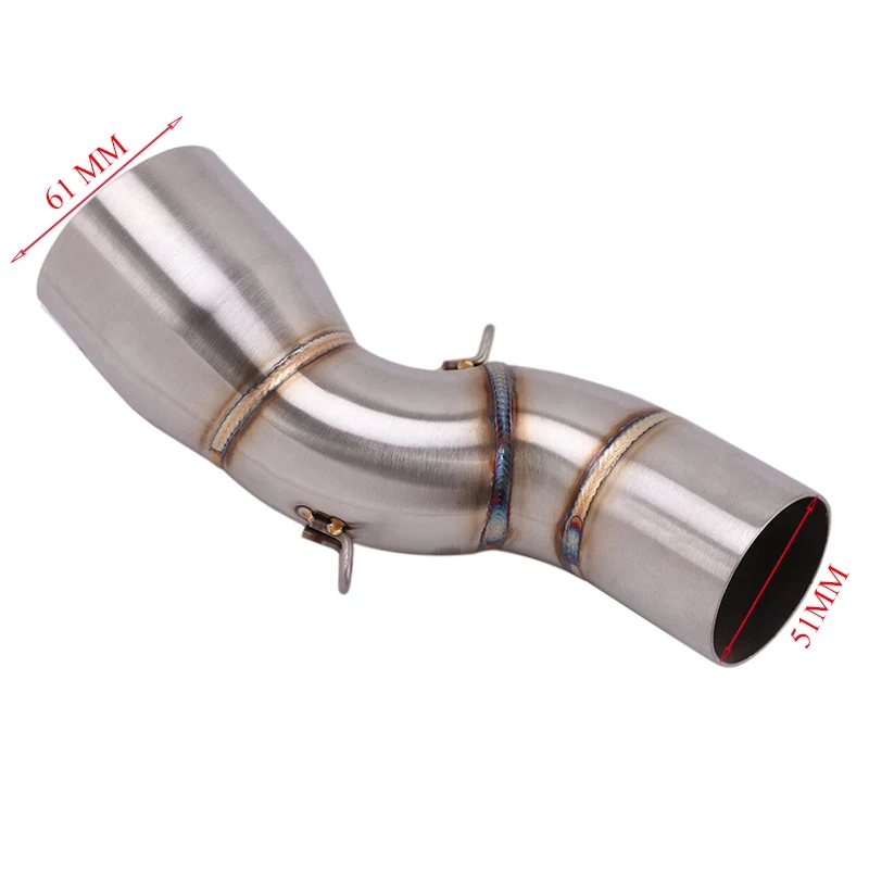 Honda CBR1000RR 2016-2019 Slip-on/ Middle/ Link Pipe - Silver