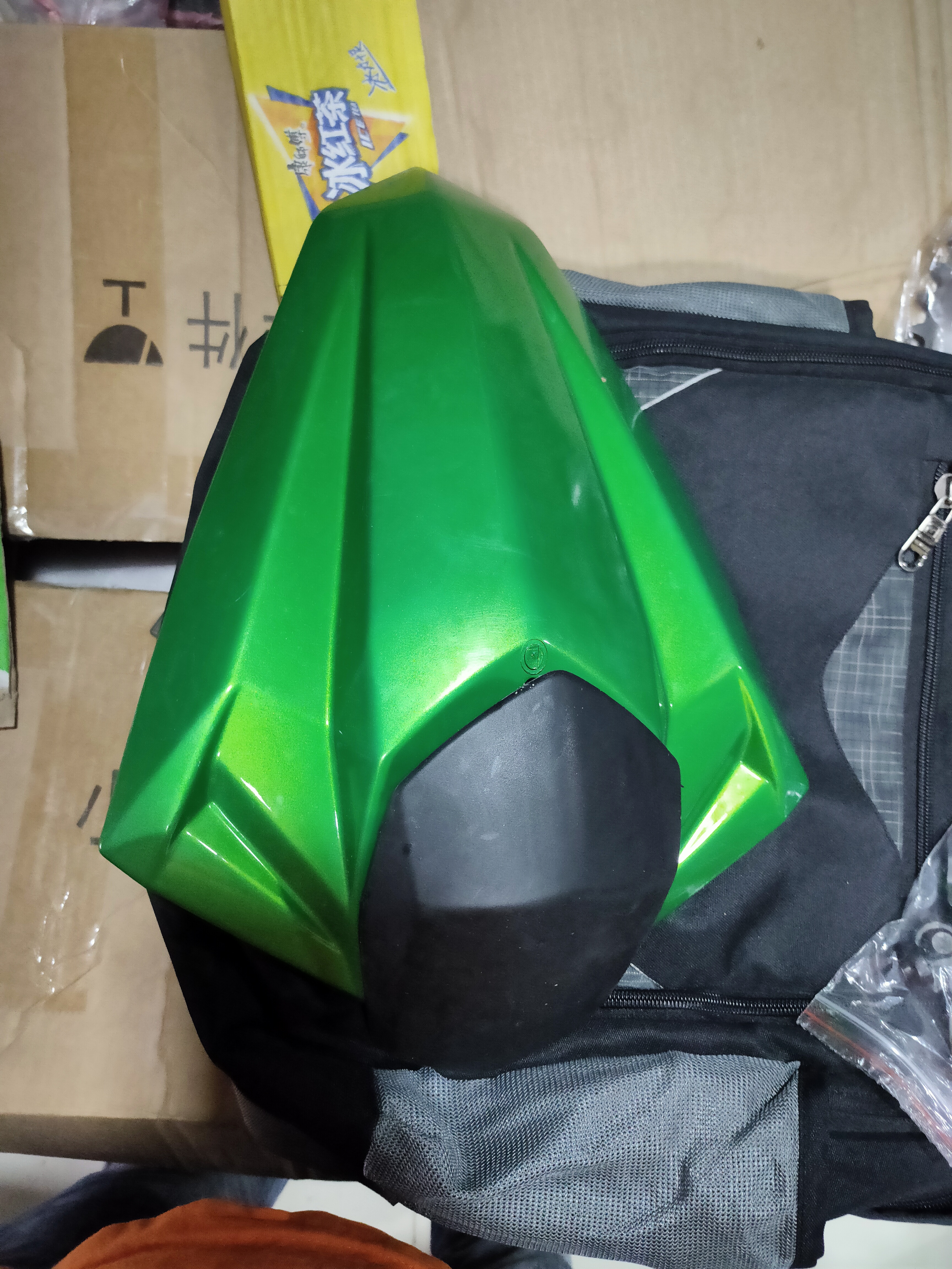 Kawasaki Ninja 300/Z250 Rear Seat Racing Cowl - Metallic Green