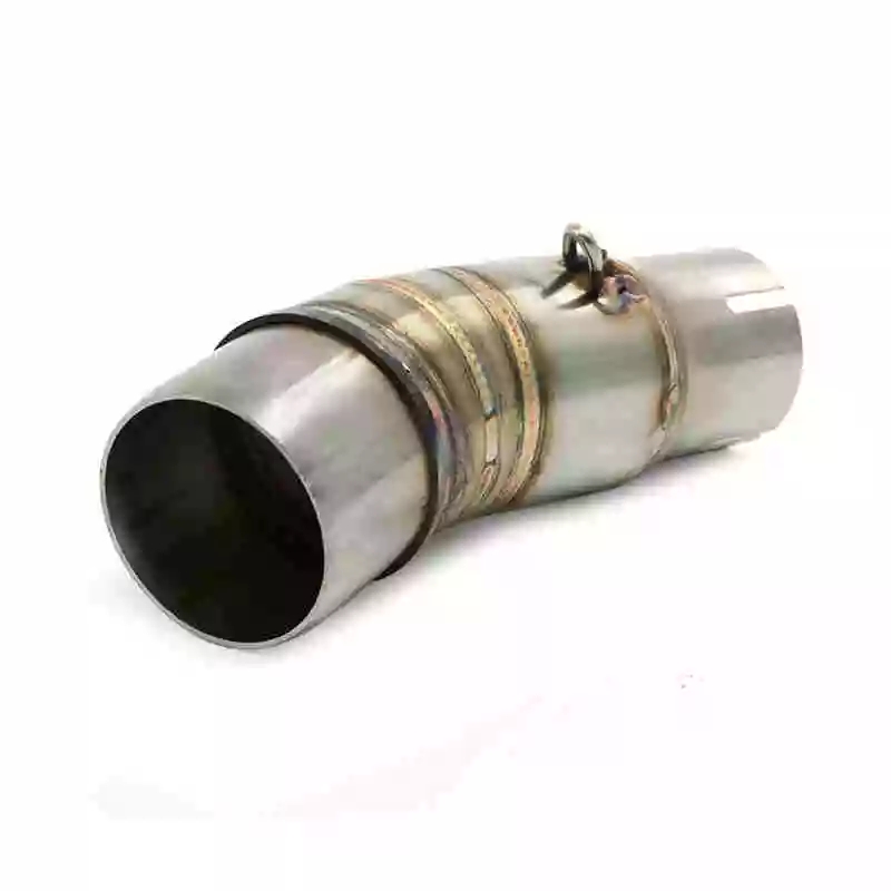 Kawasaki Ninja 400 Slip-on/ Middle/ link Pipe - Silver
