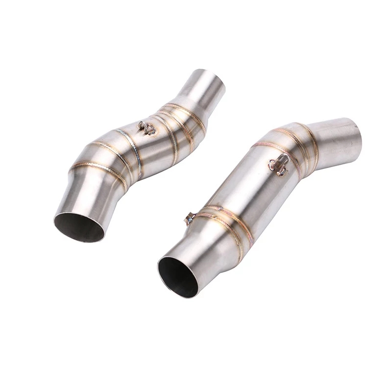 Kawasaki Z1000/ Ninja 1000 Slip-On/ Middle/ link Pipe - Silver