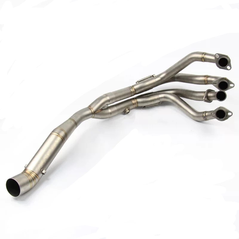Kawasaki Z800 Header - Silver