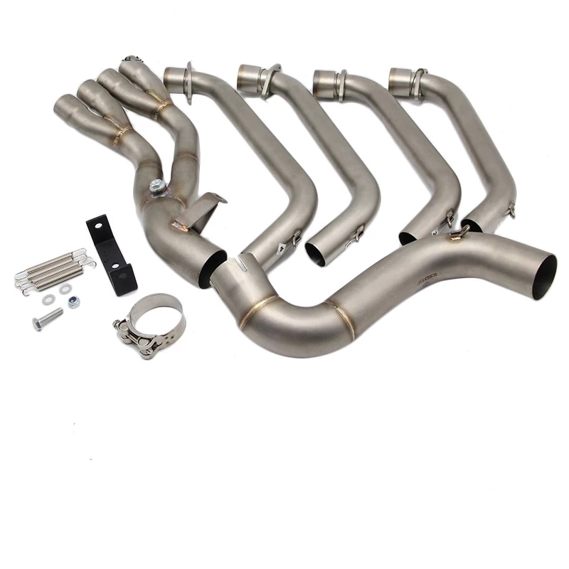 Kawasaki Z800 Header - Silver