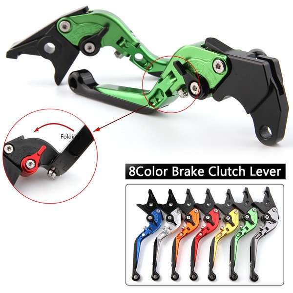 Kawasaki Z800 Long 6 Steps Adjustable, Foldable And Extendable Brake & Clutch Levers