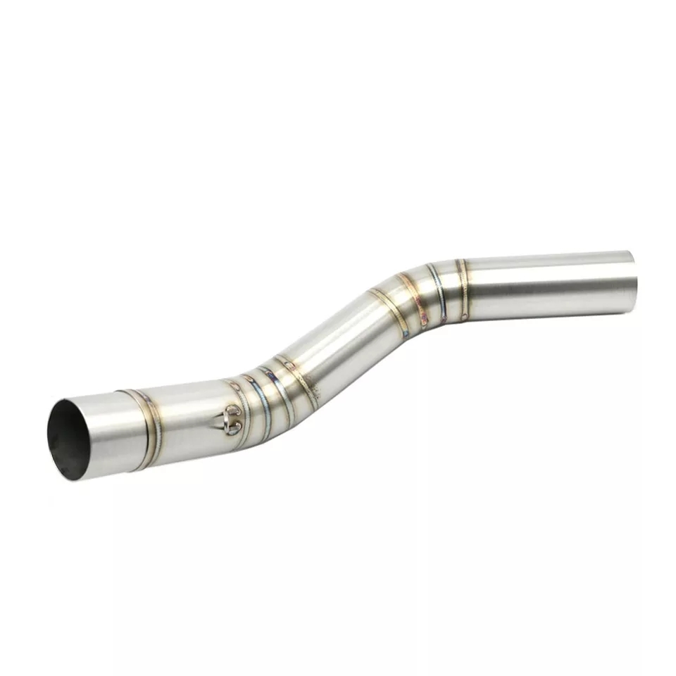 Kawasaki Z800 Slip-on/ Middle/ link Pipe - Silver
