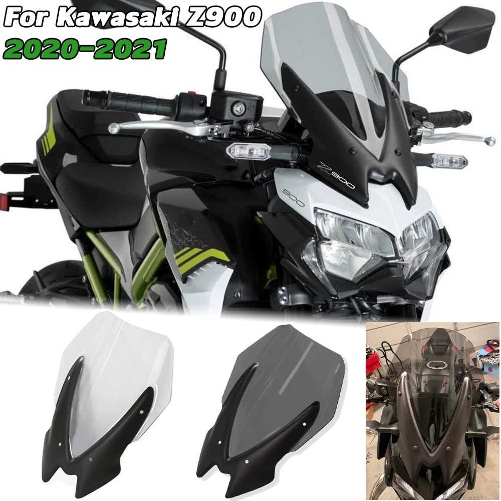 Kawsaki Z900 2020 onwards Touring Windshield