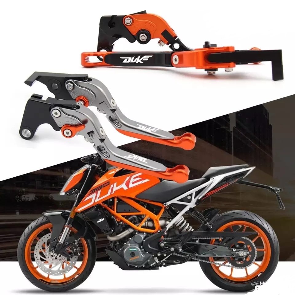 KTM Duke 125/200/ 250/390 CNC 6 Way Adjustable & Bendable Brake and Clutch levers