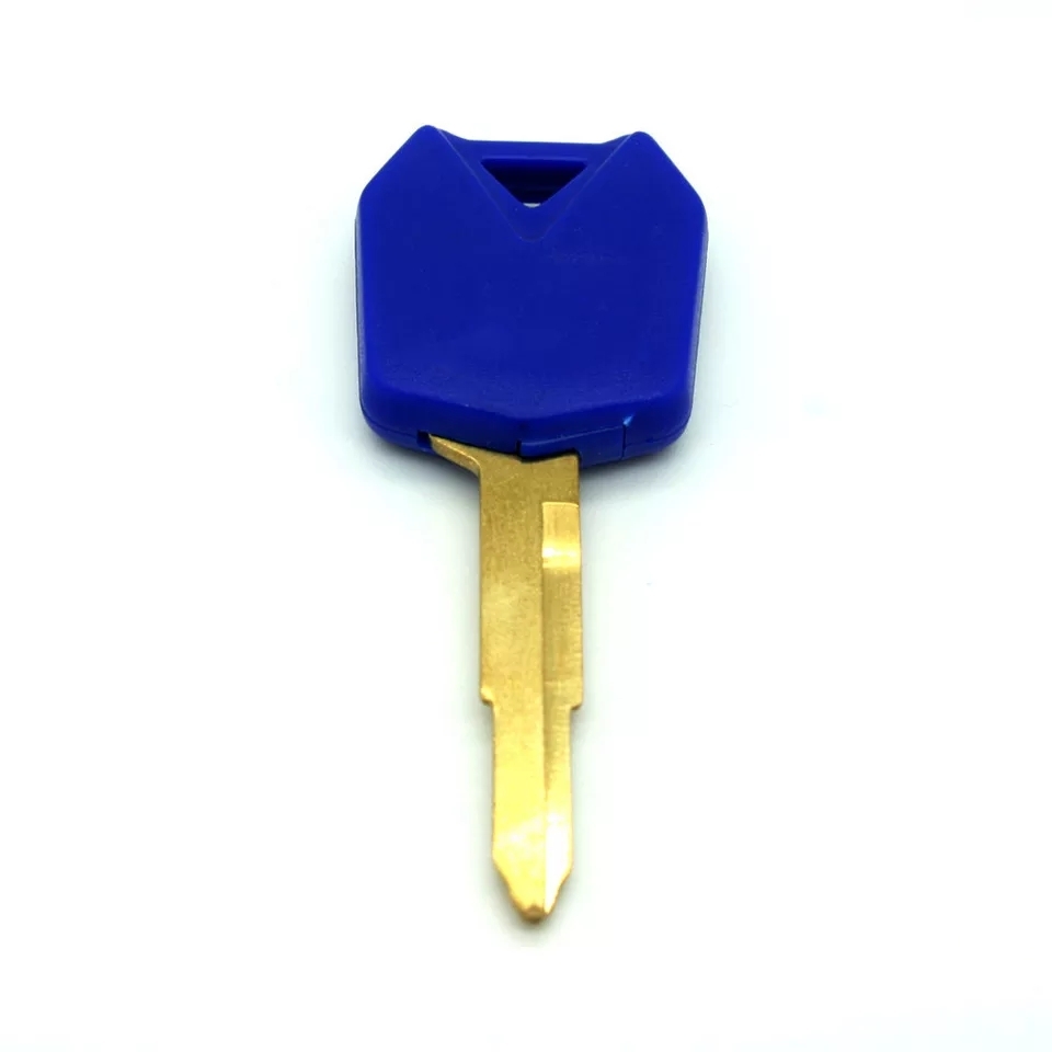 Blank Key for Kawasaki Ninja 250R/ Ninja 300 / Ninja 650R 2011 - Blue