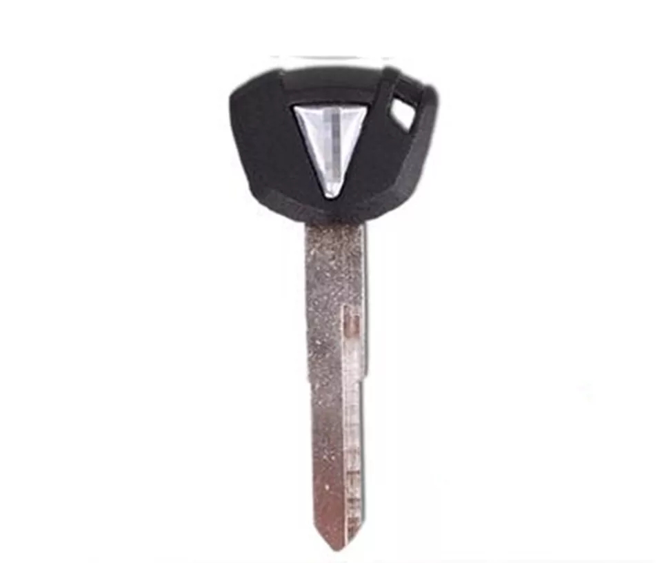 Blank Key for Kawasaki Ninja 650 2017 onwards/Z650/Z800/Z900/Z1000 with Sensor Slot - Black