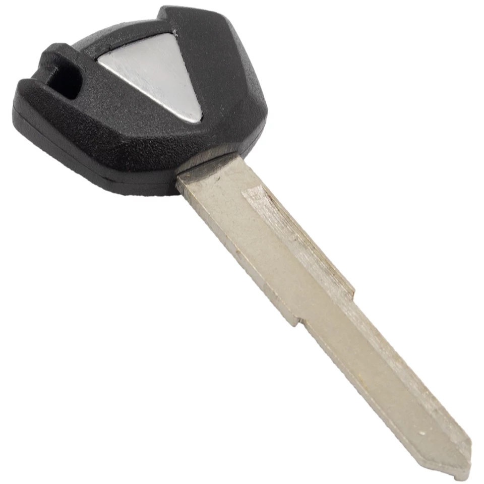 Blank Key for Kawasaki Ninja 650 2017 onwards/Z650/Z800/Z900/Z1000 with Sensor Slot - Black