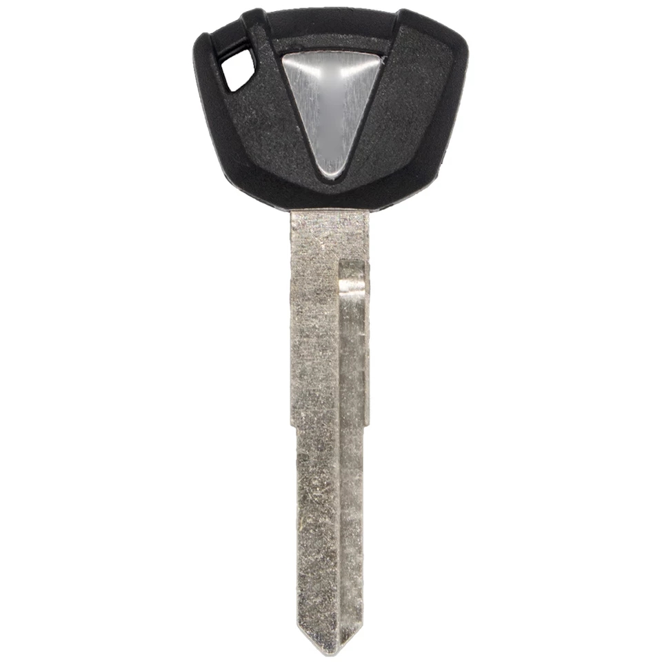 Blank Key for Kawasaki Ninja 650 2017 onwards/Z650/Z800/Z900/Z1000 with Sensor Slot - Black