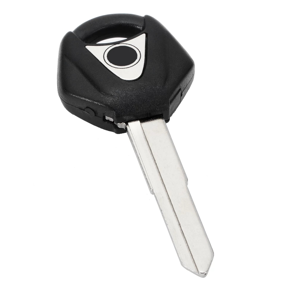 Blank Key for Yamaha Super Bikes with Sensor Slot - Black
