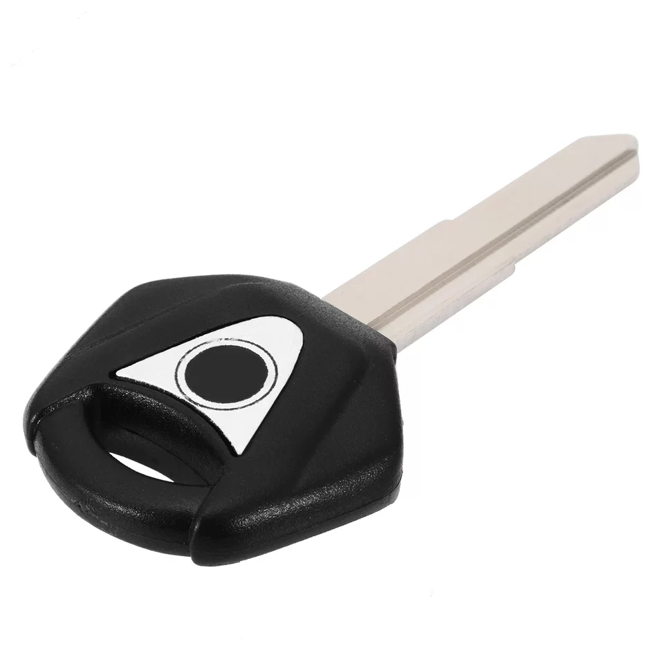 Blank Key for Yamaha Super Bikes with Sensor Slot - Black