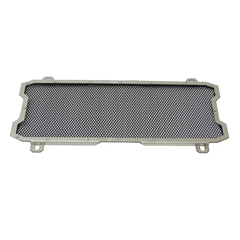 Kawasaki Ninja 650 Radiator Guard - Silver