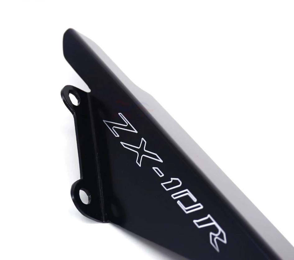 Kawasaki ZX10R Chain Cover - Black