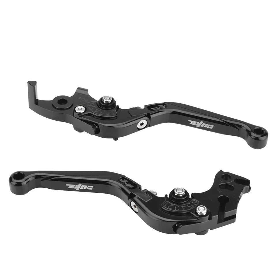 KTM Duke 125/200/ 250/390 CNC 6 Way Adjustable & Bendable Brake and Clutch levers - Black