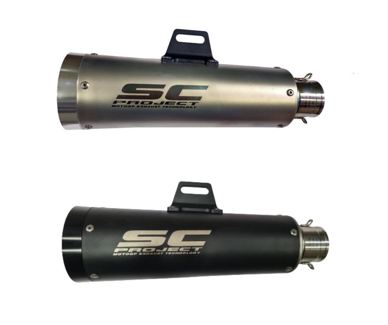 Small Outlet Hole Cone style 51 MM Inlet Stainless Steel Universal Slip-On form Mild sound Long Size