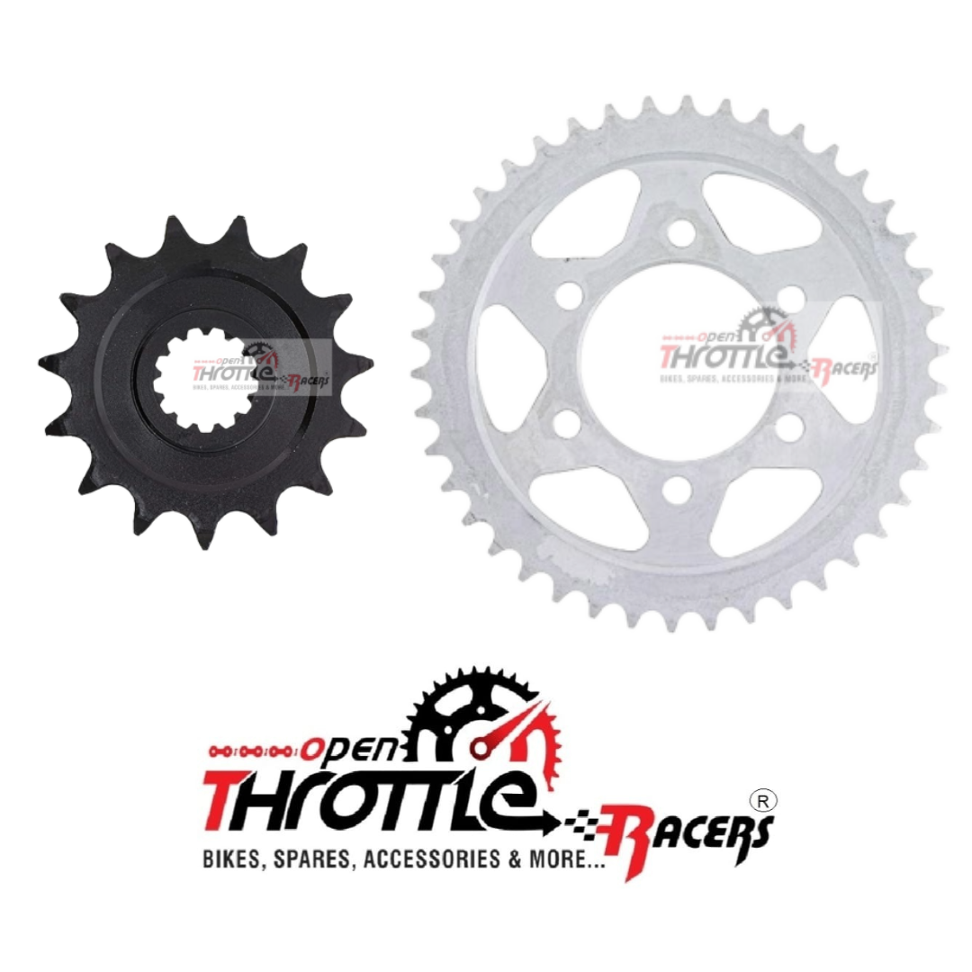 Sprocket Set Suitable for Kawasaki Z900 RS. Front 15TRear 42T.