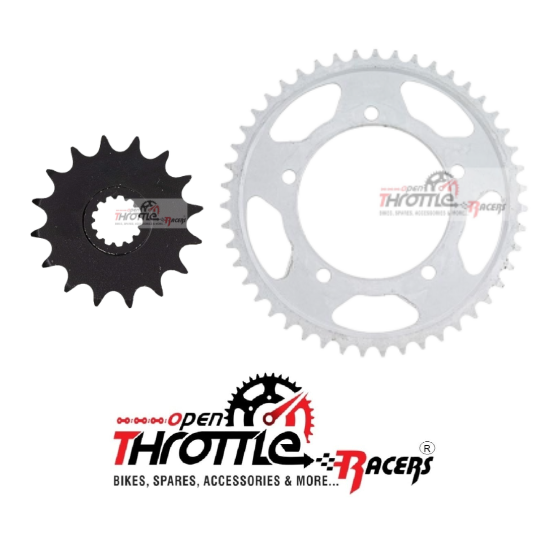Sprocket Set Suitable for Suzuki V Storm 650. Front 15T-Rear 47T.