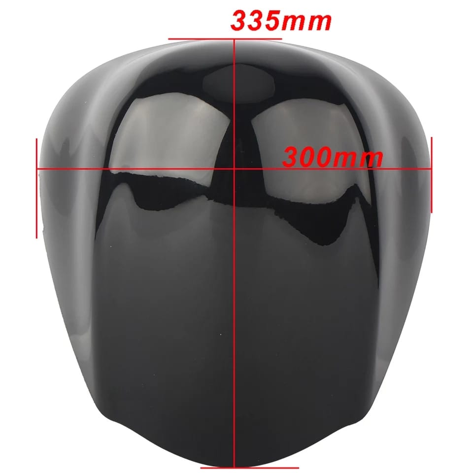 Suzuki Hayabusa 2008 Onwards Rear Seat Cowl - Black