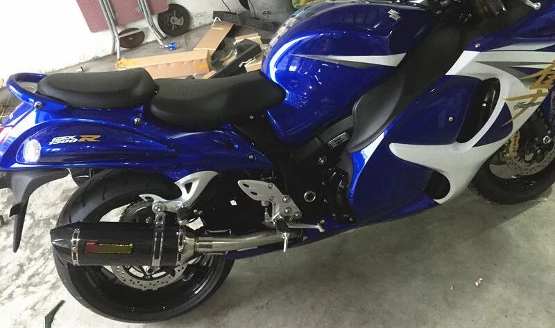 Suzuki Hayabusa All years Slip-on/ Middle/ Link Pipe - Multicolor
