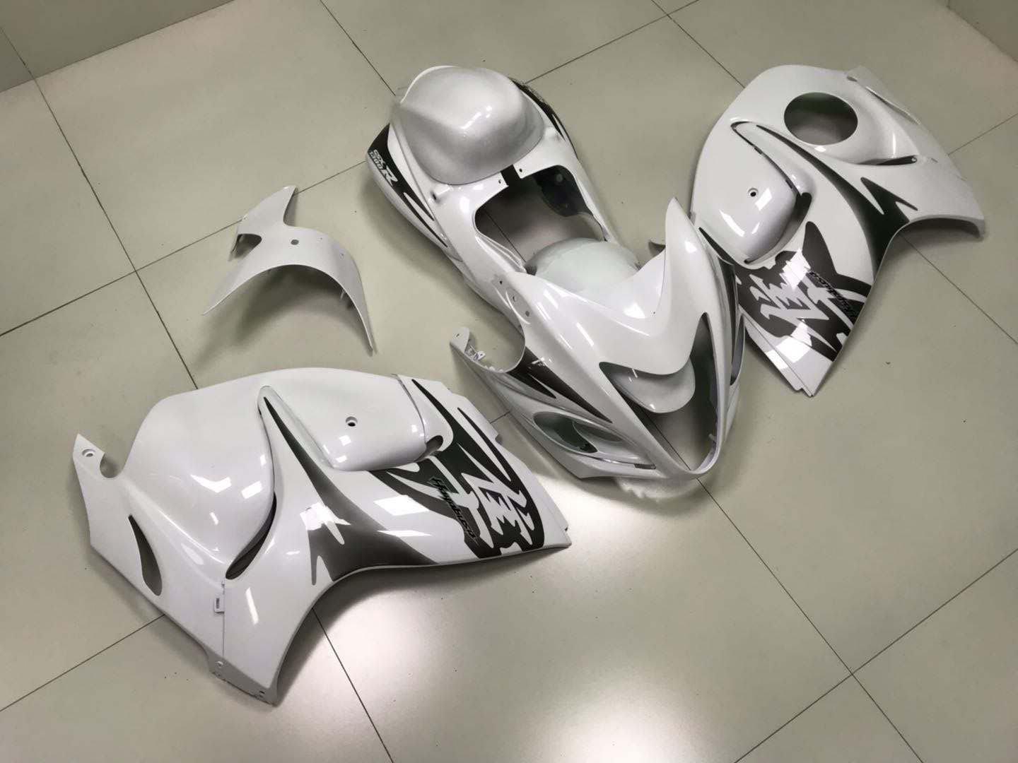 Suzuki Haybusa 2008-2020 Compatible ferring Kit - White