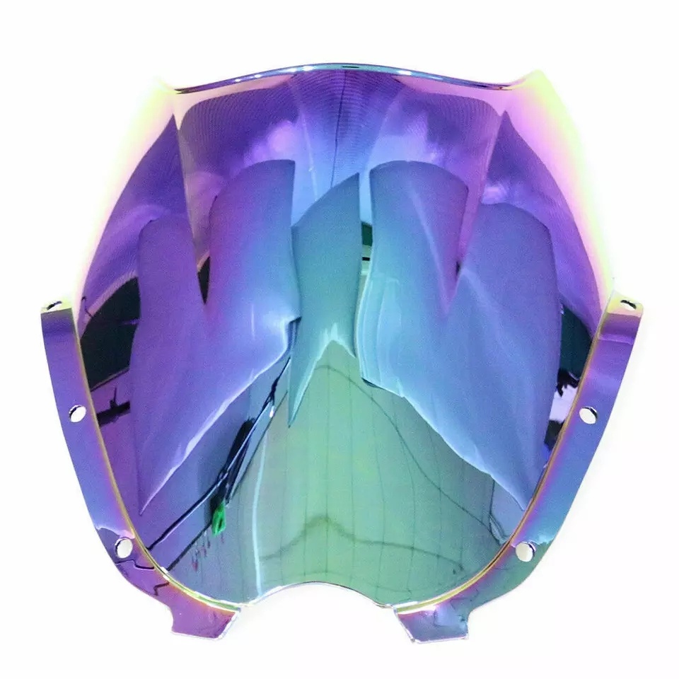 Unbreakeable Double bubble Windshield Suitable for Hyosung GT250R/ GT650R - Deep Iridium
