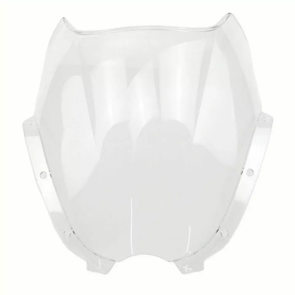 Unbreakeable Double bubble Windshield Suitable for Hyosung GT250R/ GT650R - Transparent