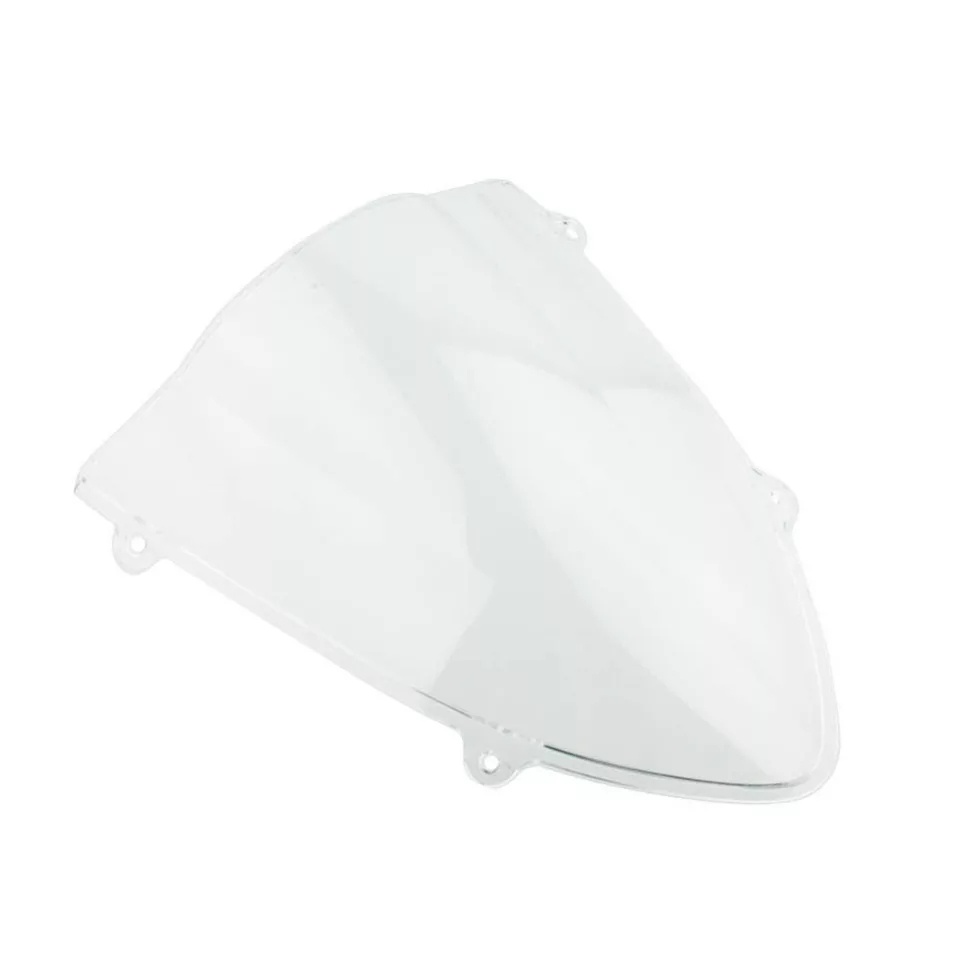 Unbreakeable Double bubble Windshield Suitable for Kawasaki Ninja 250r 2008-2012 - Transparent