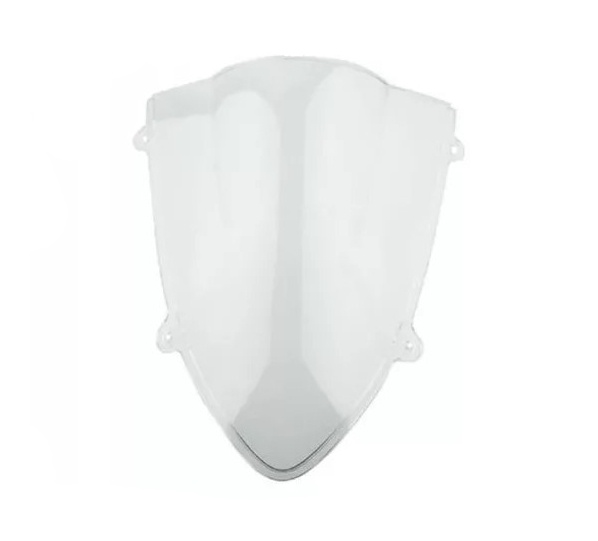Unbreakeable Double bubble Windshield Suitable for Kawasaki Ninja 250r 2008-2012 - Transparent