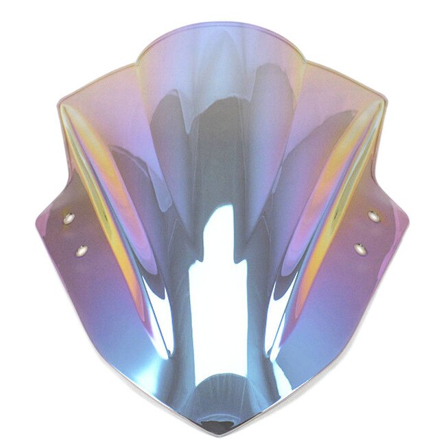 Unbreakeable Double bubble Windshield Suitable for Kawasaki Ninja 300 - Iridium