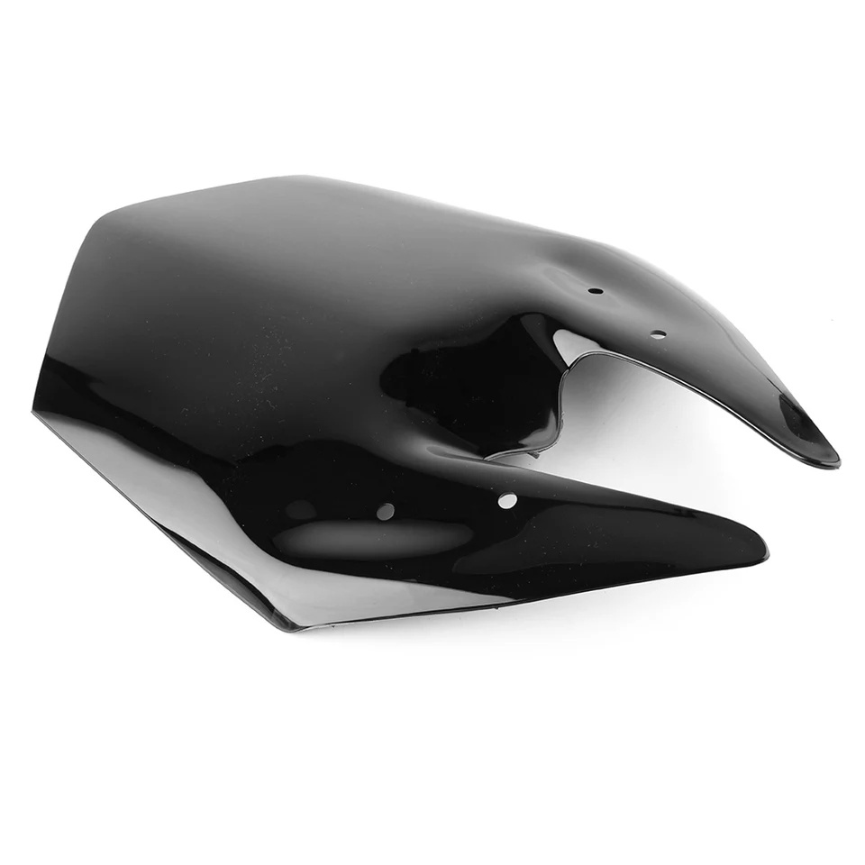 Unbreakeable Double bubble Windshield Suitable for Kawasaki Z800 - Black