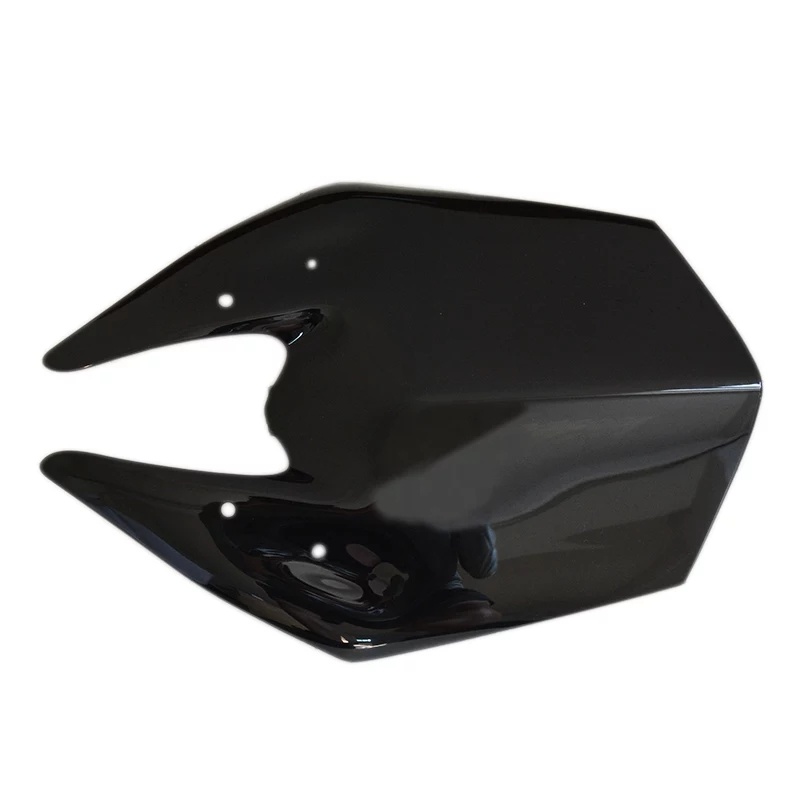 Unbreakeable Double bubble Windshield Suitable for Kawasaki Z800 - Black